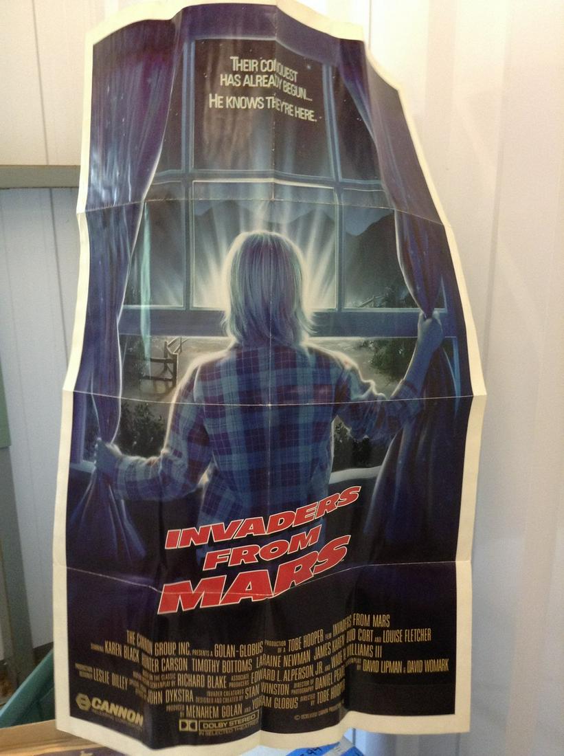 Invaders from Mars 1986 movie poster (1 of 1)