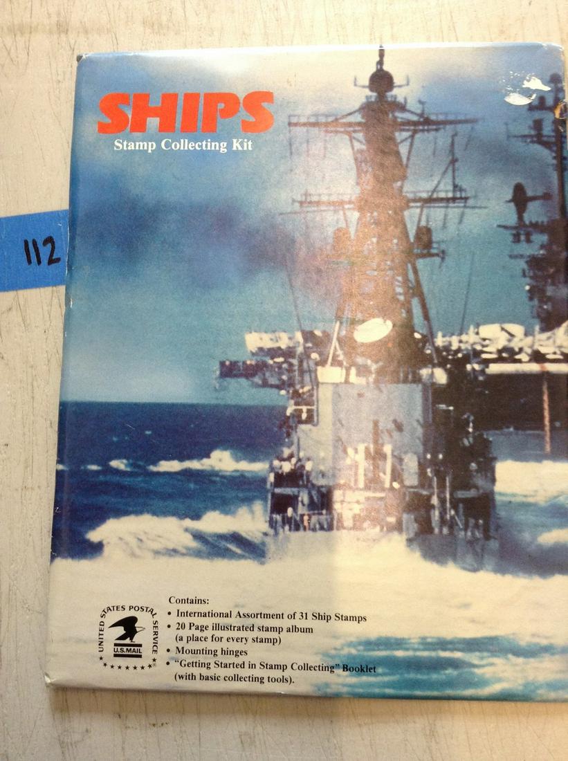 Ships Stamp Collecting Kit Sealed (1 of 1)
