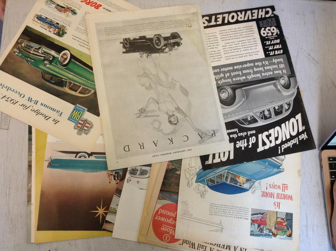 Vintage Car magazine advertisements (1 of 1)