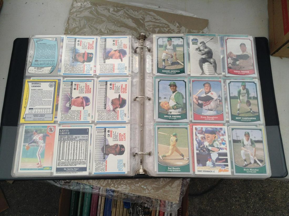 Binder Full Of 80's Baseball Cards (1 of 1)