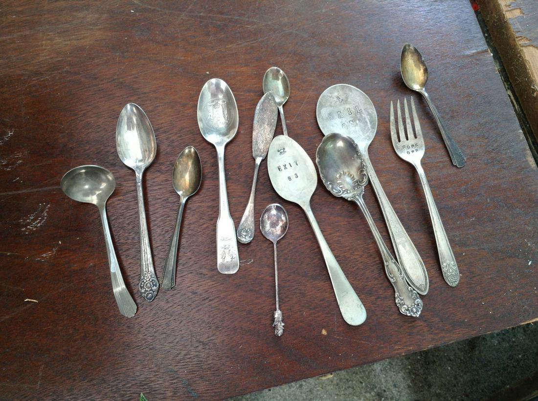 Silver Plate Utensils: Silver Plate Utensils