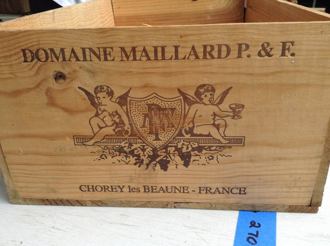 Domaine Maillard P. & F. Chorey les Beaune- France: Domaine Maillard P. & F. Chorey les Beaune- France Wooden Box