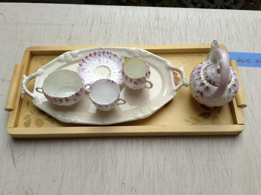Mini Ceramic Tea Set And Tray (1 of 1)