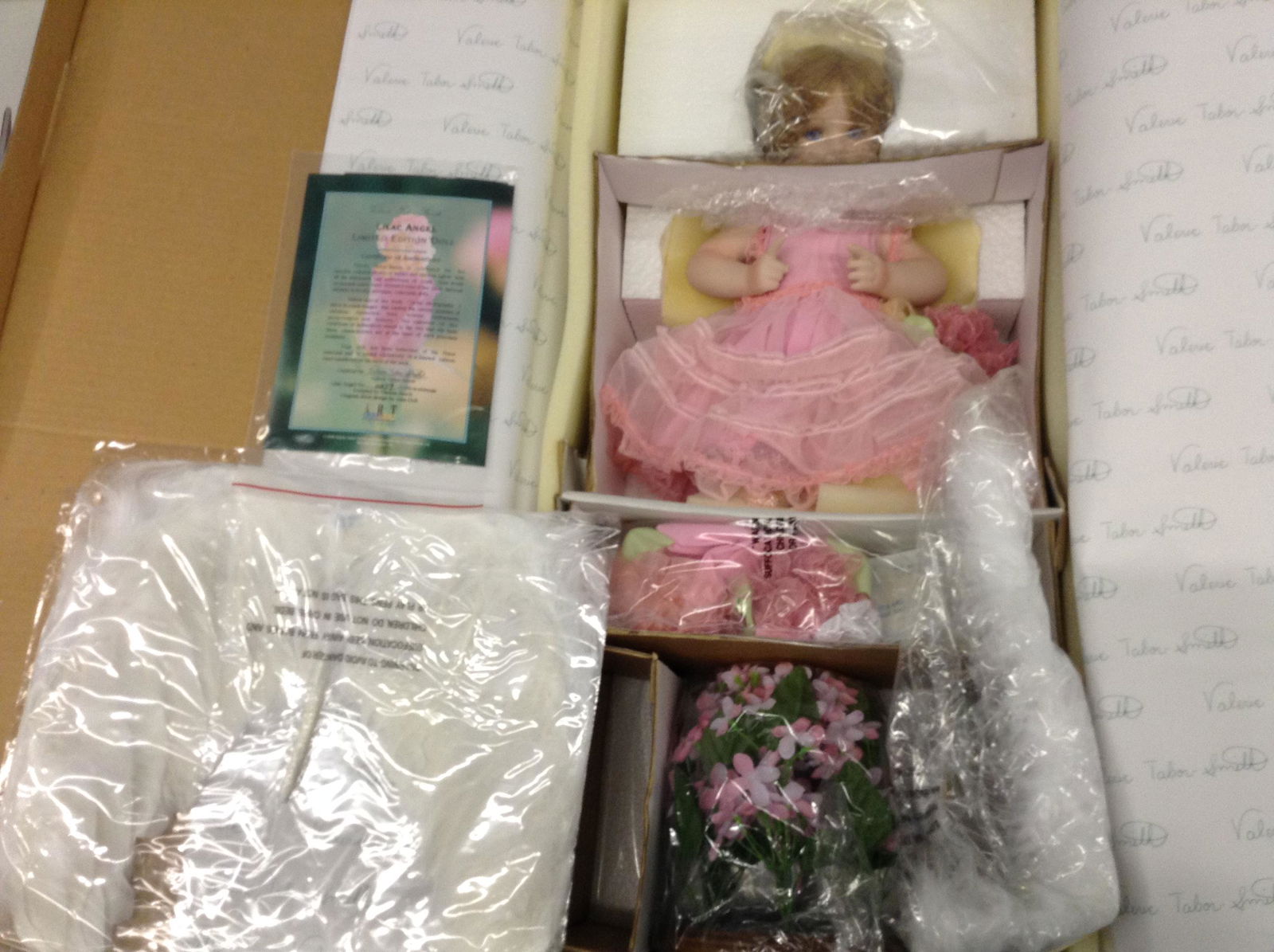 Lilac Angel Valerie Taylor-Smith dress-up doll never (1 of 1)