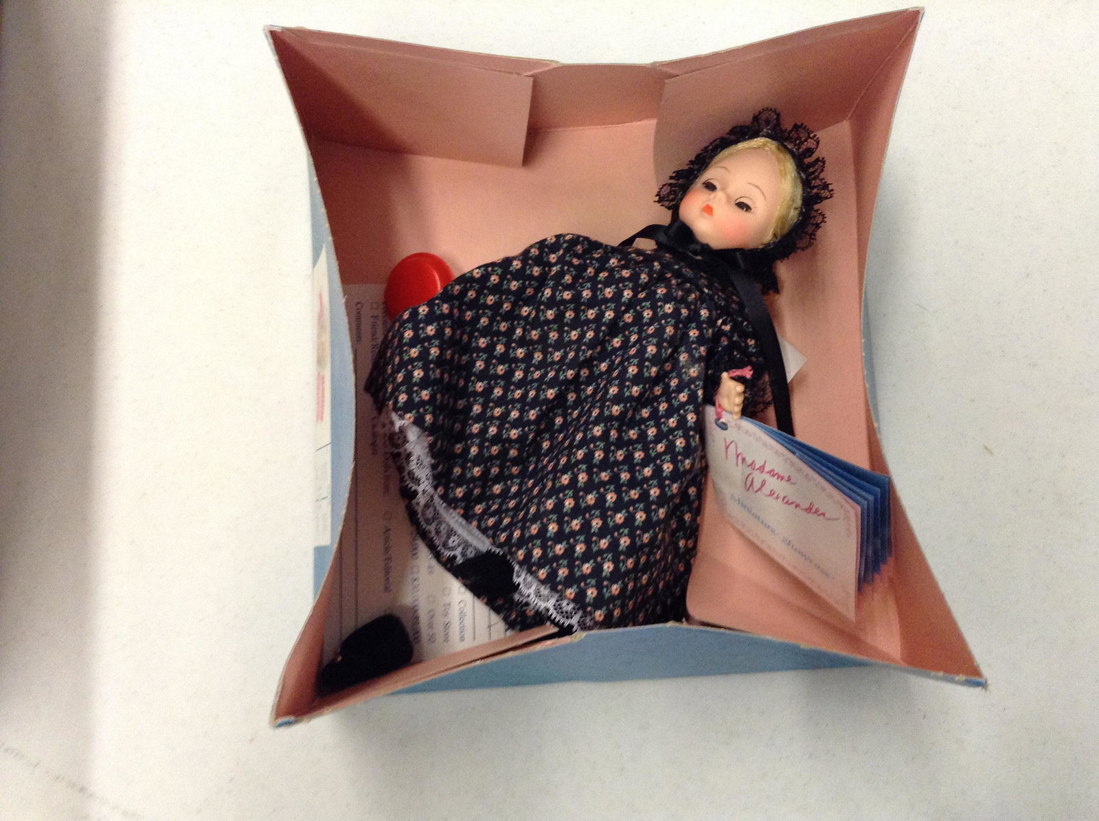 Madame Alexander Mother Goose doll in package: Madame Alexander Mother Goose doll in package