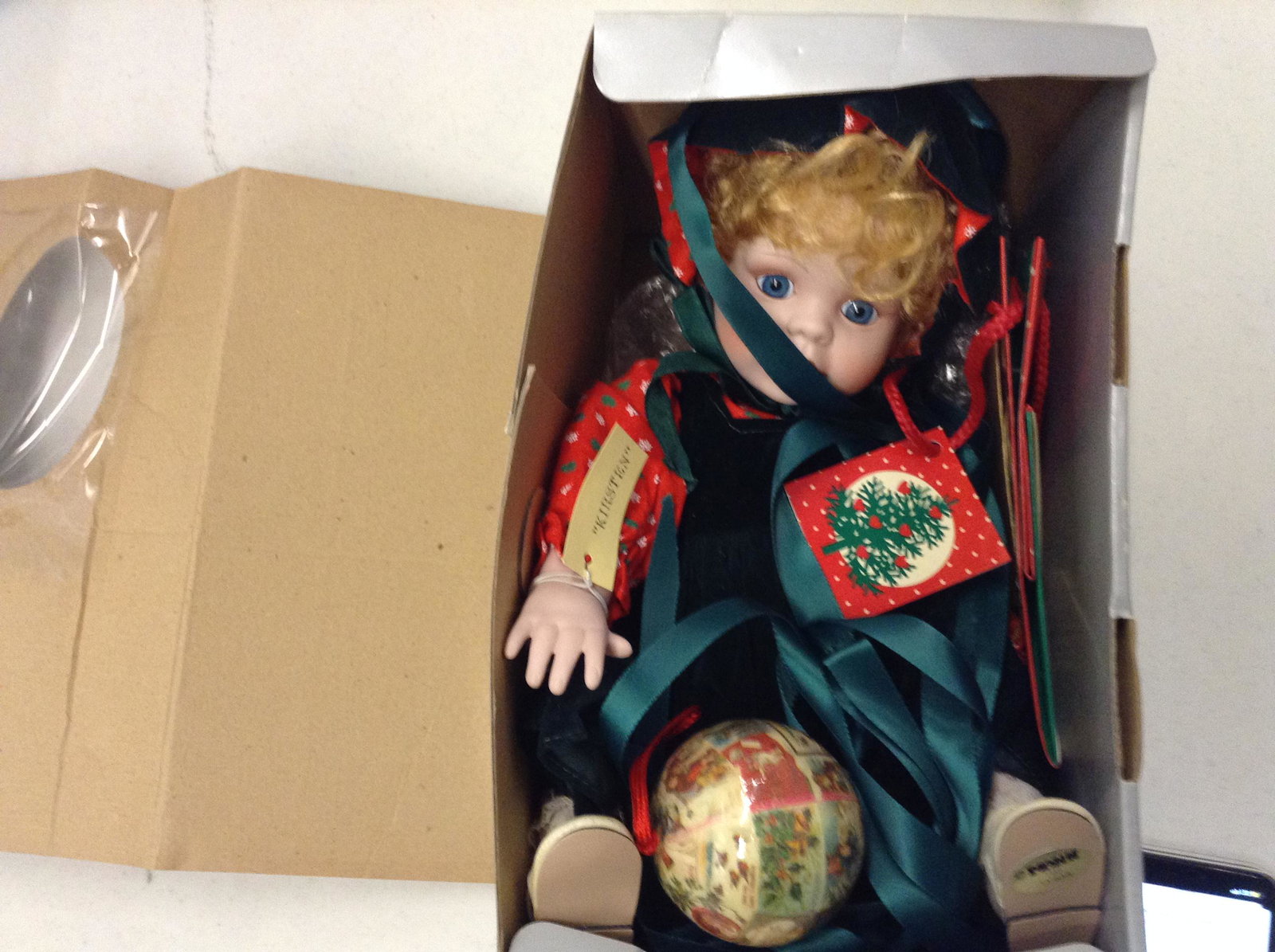 Kristen Mann's Collectable Doll in package: Kristen Mann's Collectable Doll in package