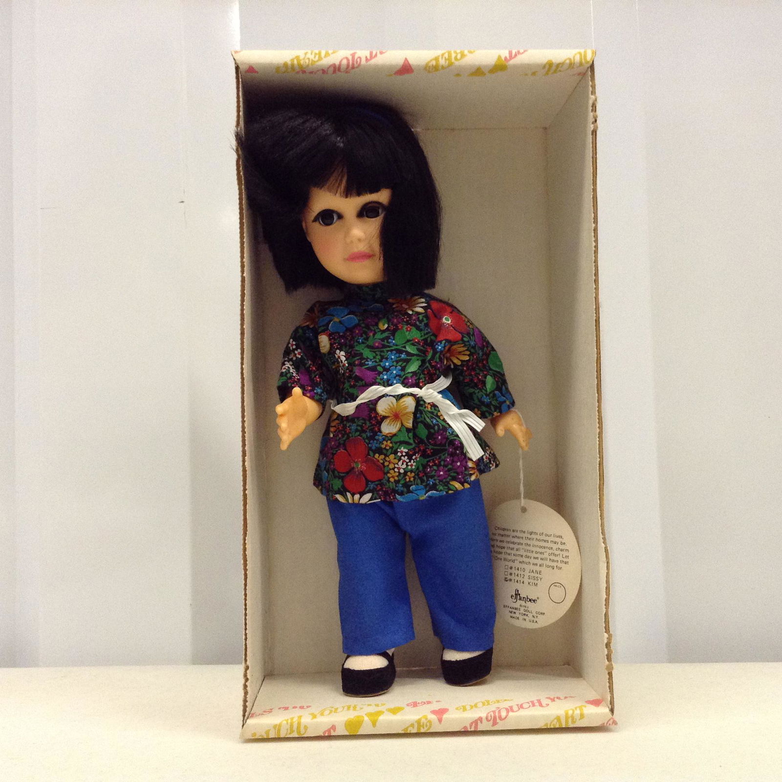 Effanbee vintage doll in package: Effanbee vintage doll in package