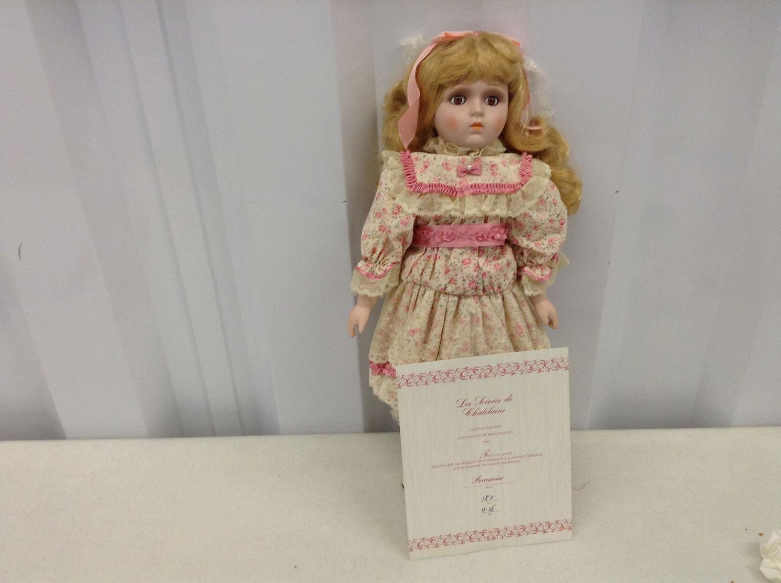 Chatelaine Francoise doll with COA in package (1 of 1)