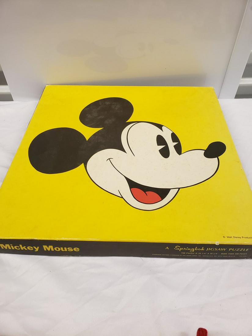 Mickey Mouse Springbok Jigsaw puzzle: Mickey Mouse Springbok Jigsaw puzzle