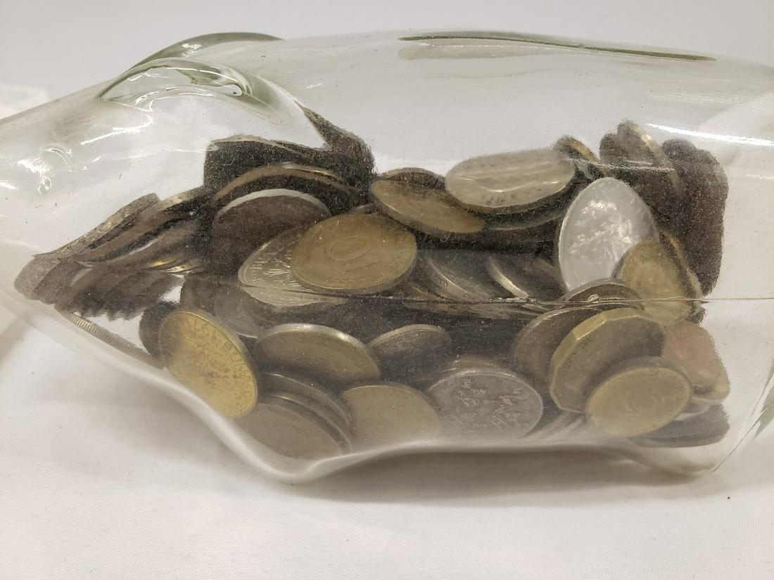 Large lot of foreign coins - some from early 30's (1 of 1)