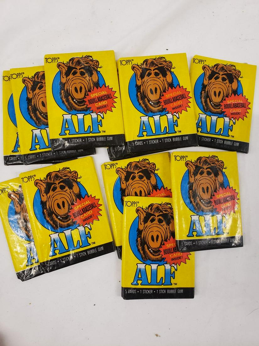Lot of 1987 Topps Alf cards (1 of 1)