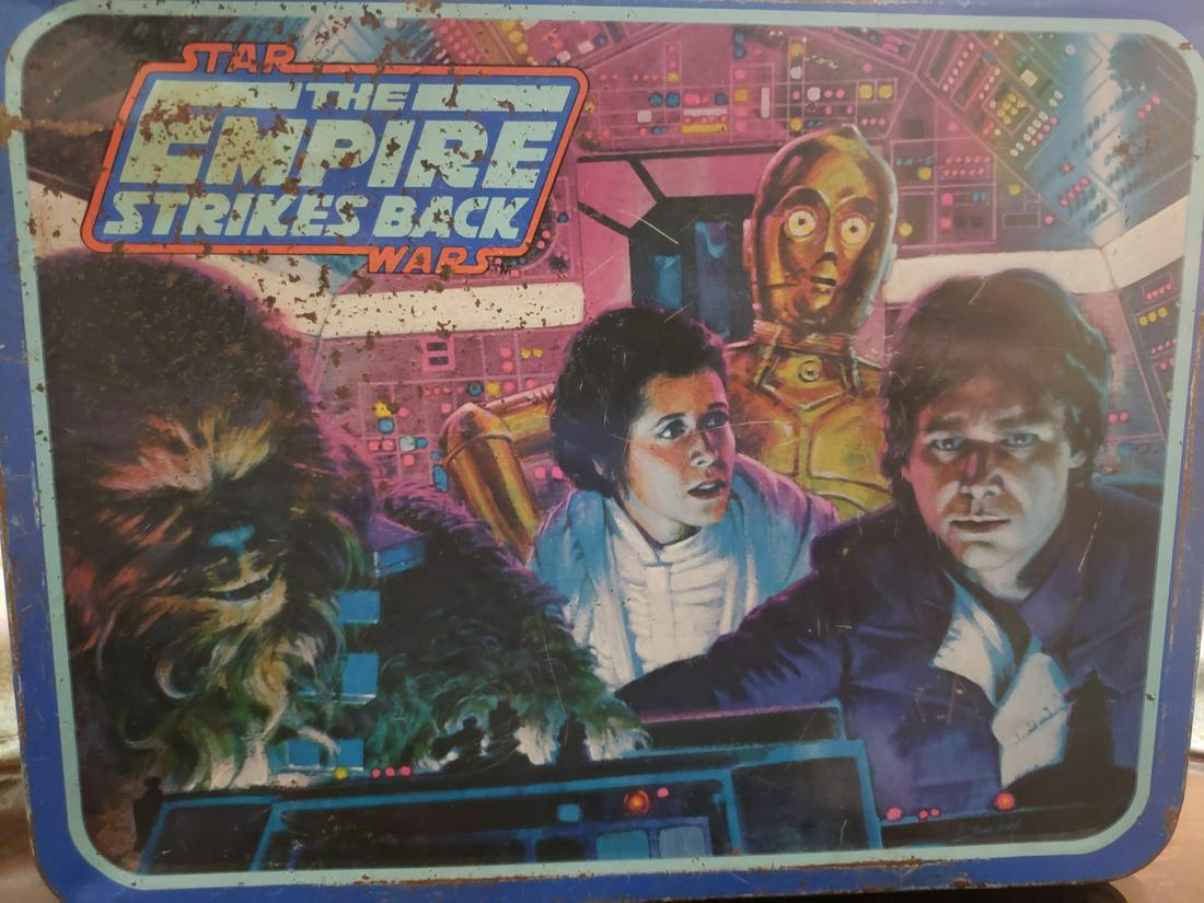 Vintage Star Wars The empire strikes back metal (1 of 1)