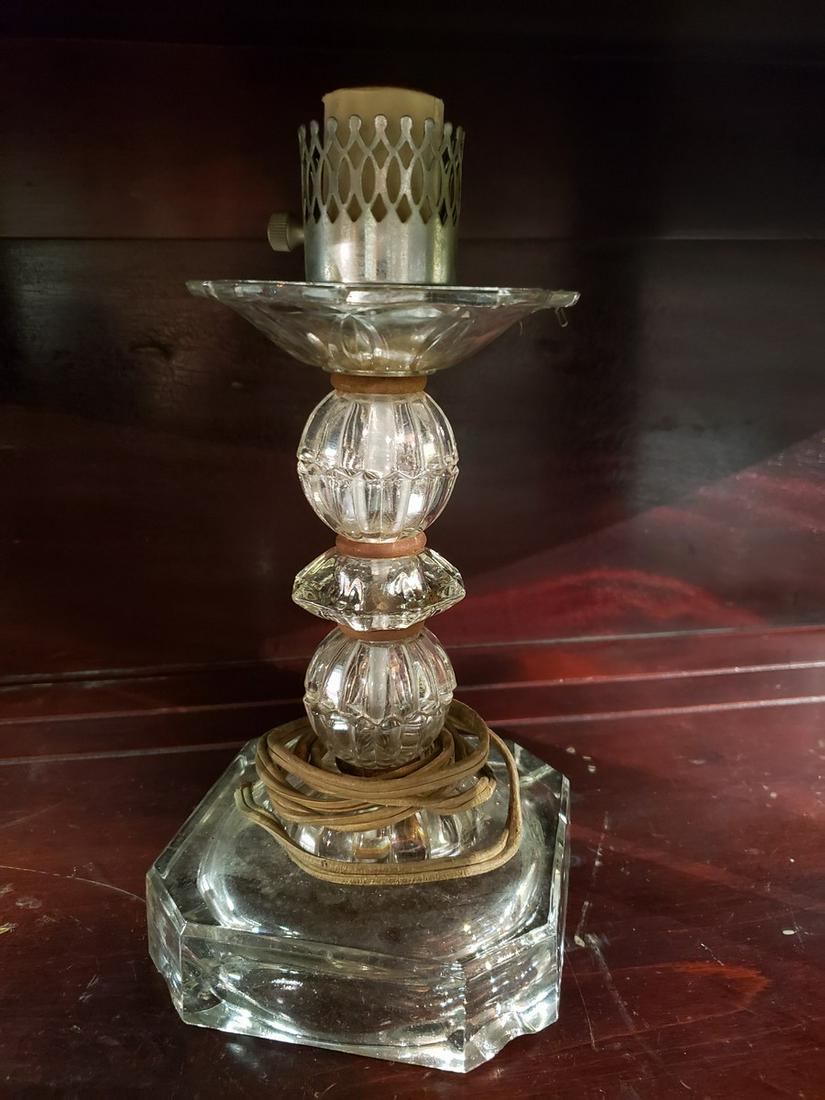 Lead crystal lamp base (1 of 1)