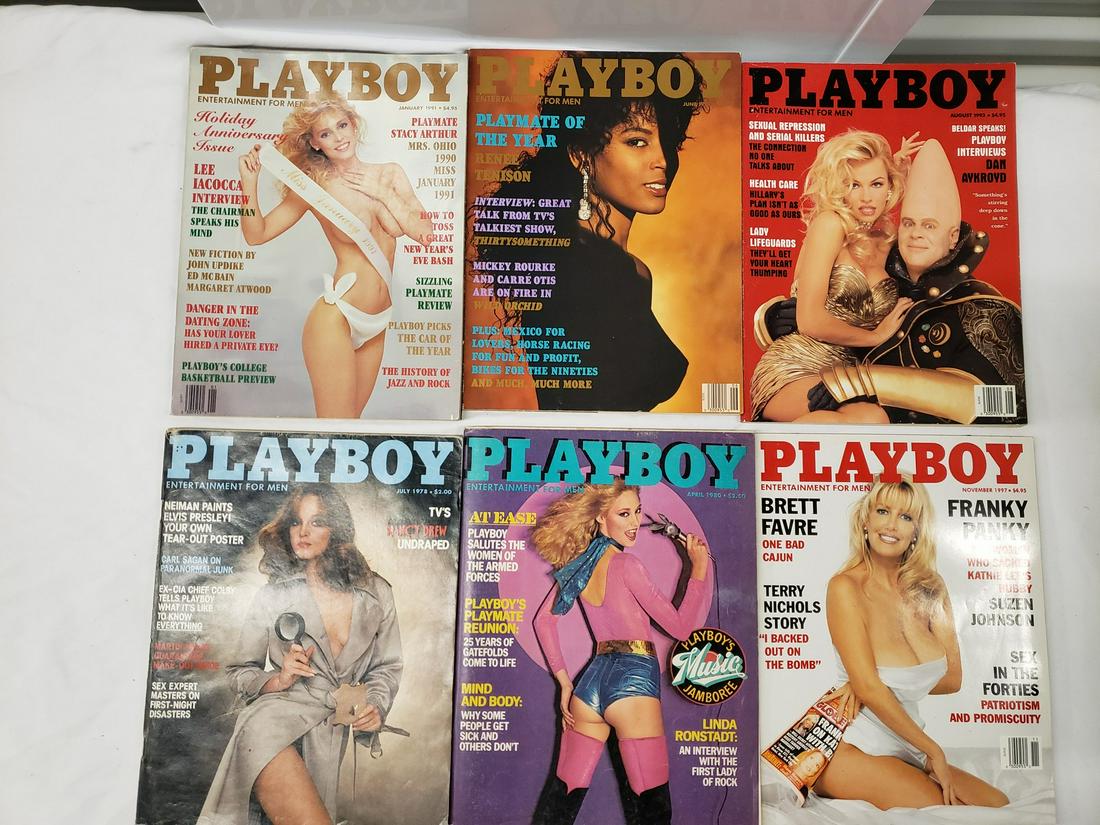 Lot of early Playboy magazines: Lot of early Playboy magazines
