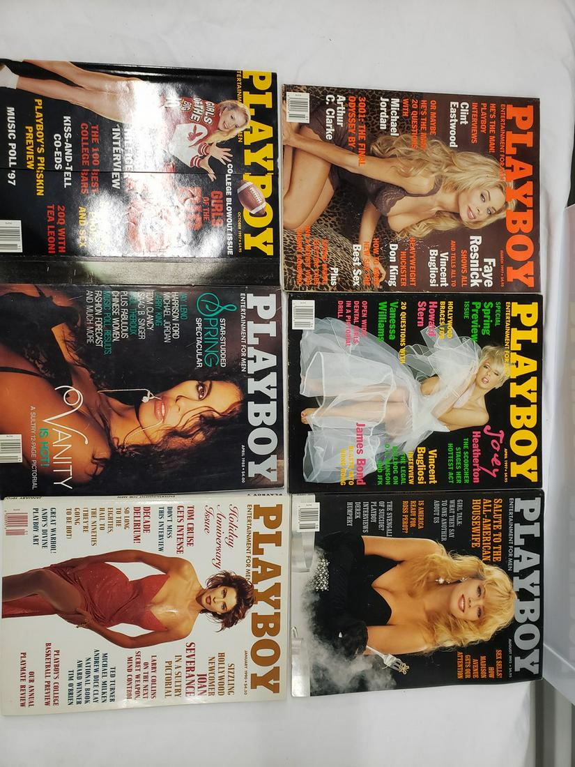 Lot of early Playboy magazines: Lot of early Playboy magazines