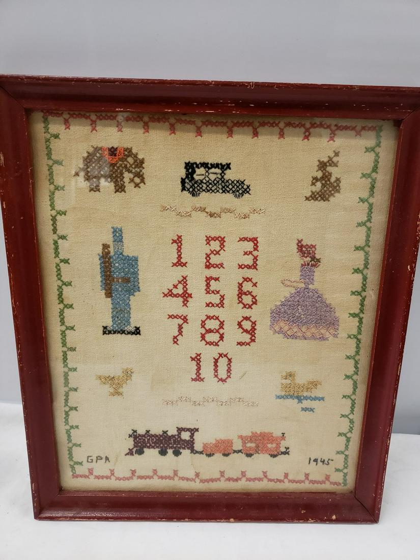 Early framed needle point (1 of 1)