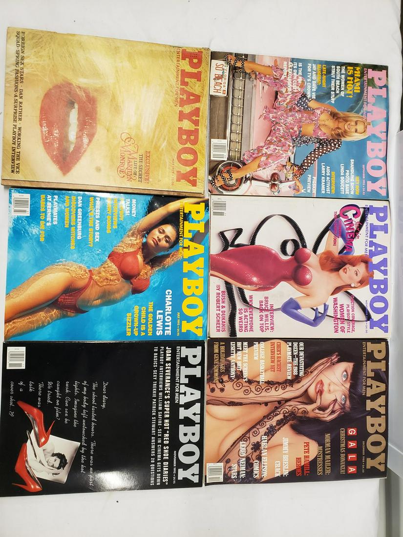 Lot of early Playboy magazines: Lot of early Playboy magazines