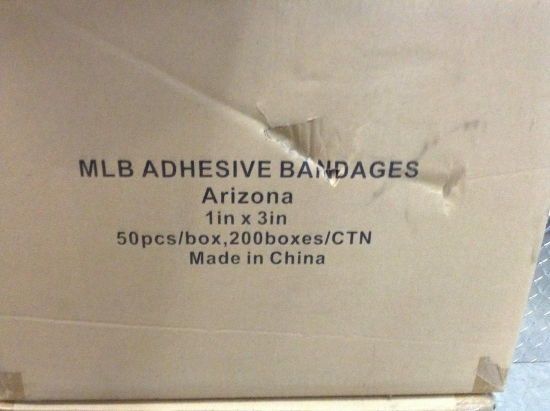 MLB Bandaids Arizona 50 pc/box 200 boxes per case (1 of 1)