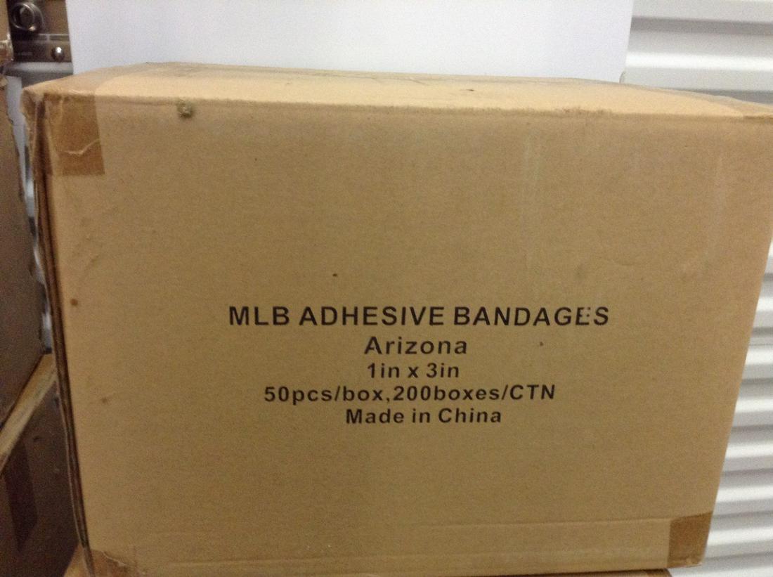 MLB Bandaids Arizona 50 pc/box 200 boxes per case (1 of 1)