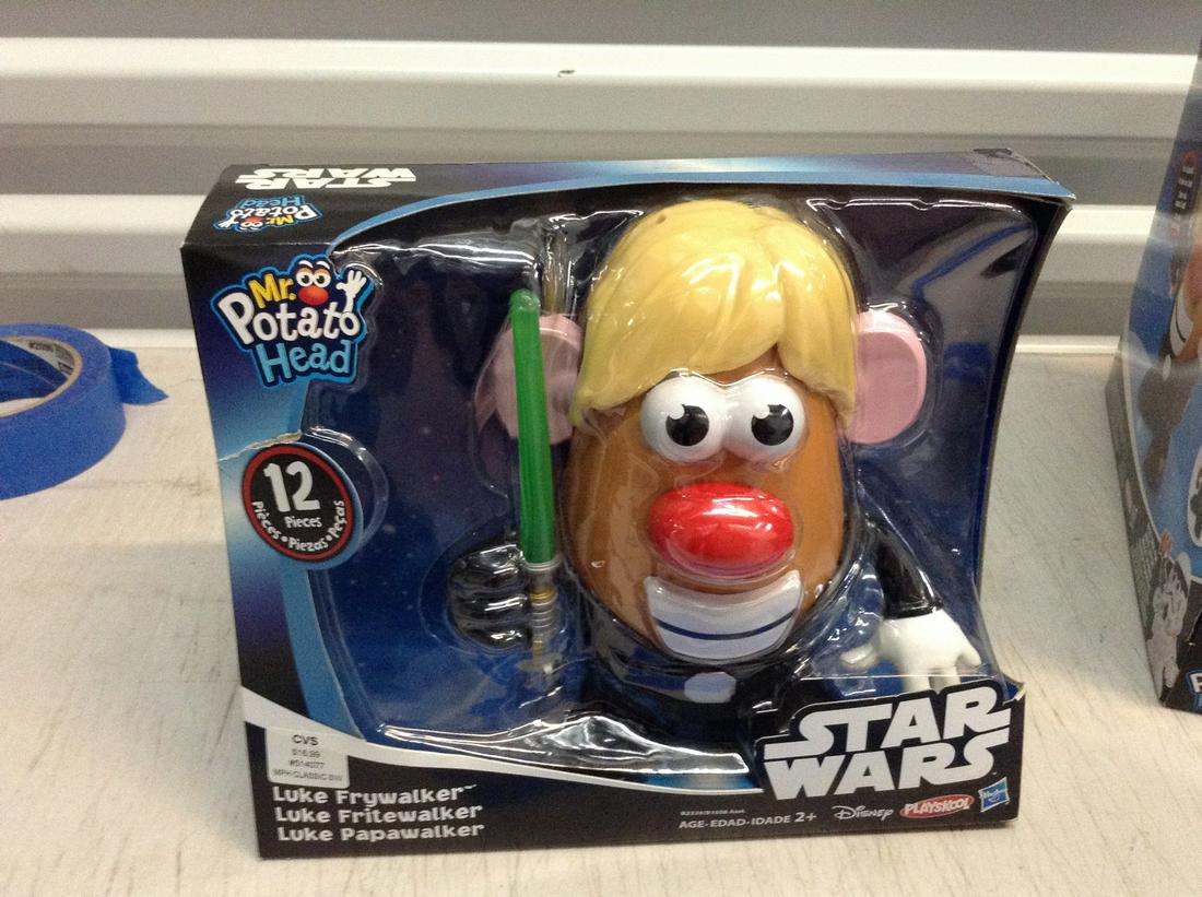 Star Wars Mr. Potato Head Luke Frywalker new in box (1 of 1)