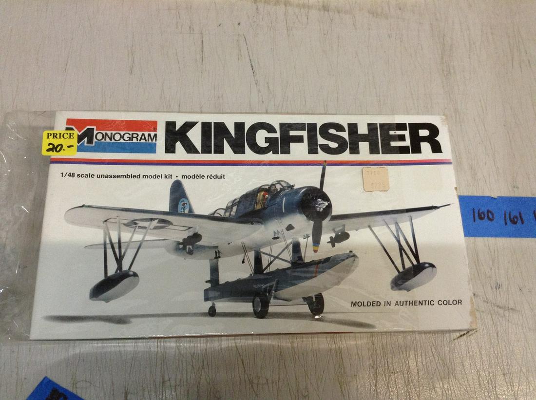 Kingfisher unassembled model plane kit (1 of 1)
