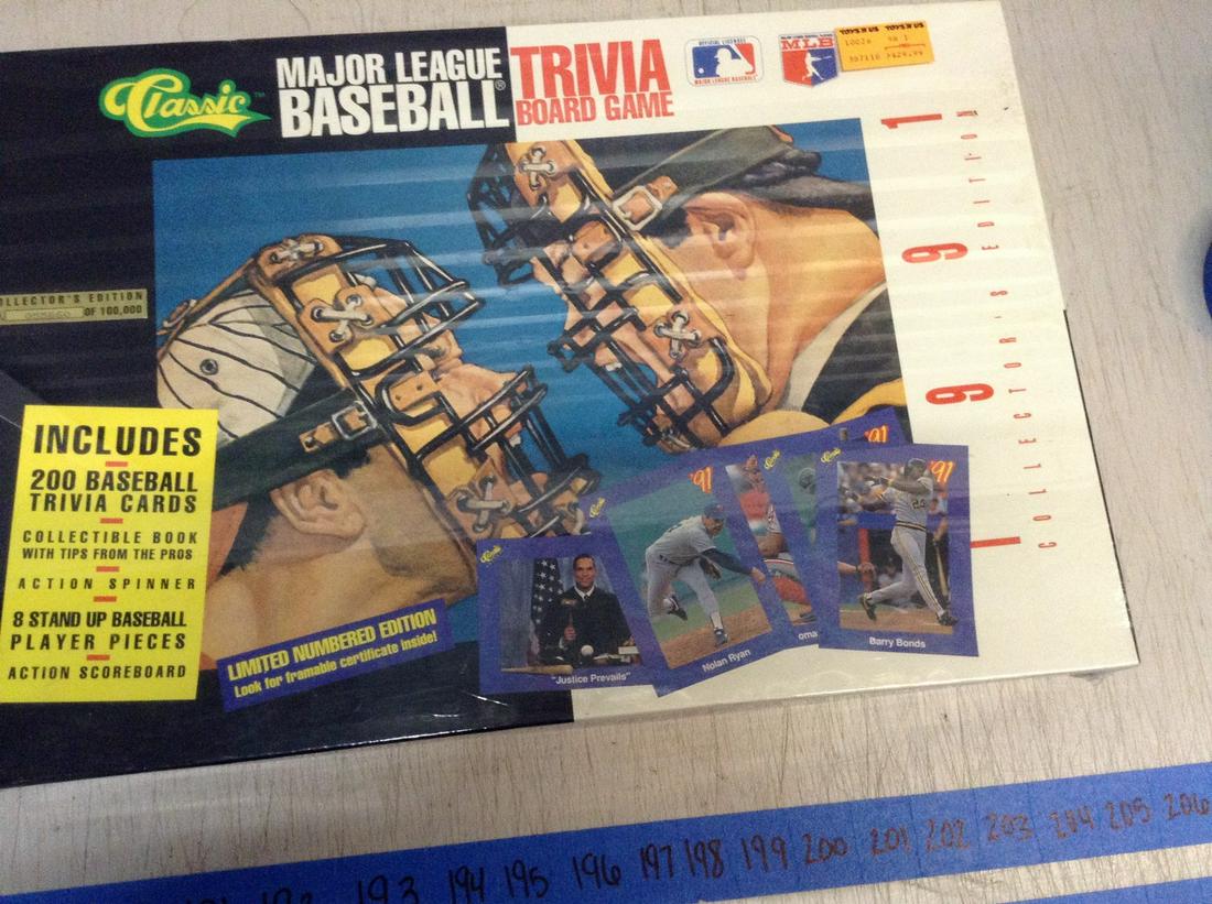Major League Baseball Trivia Board Game Collector's (1 of 1)
