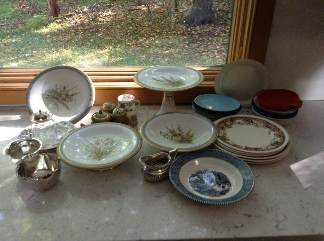 Cake Platters, Plates, salt n pepper shakers and more (1 of 1)