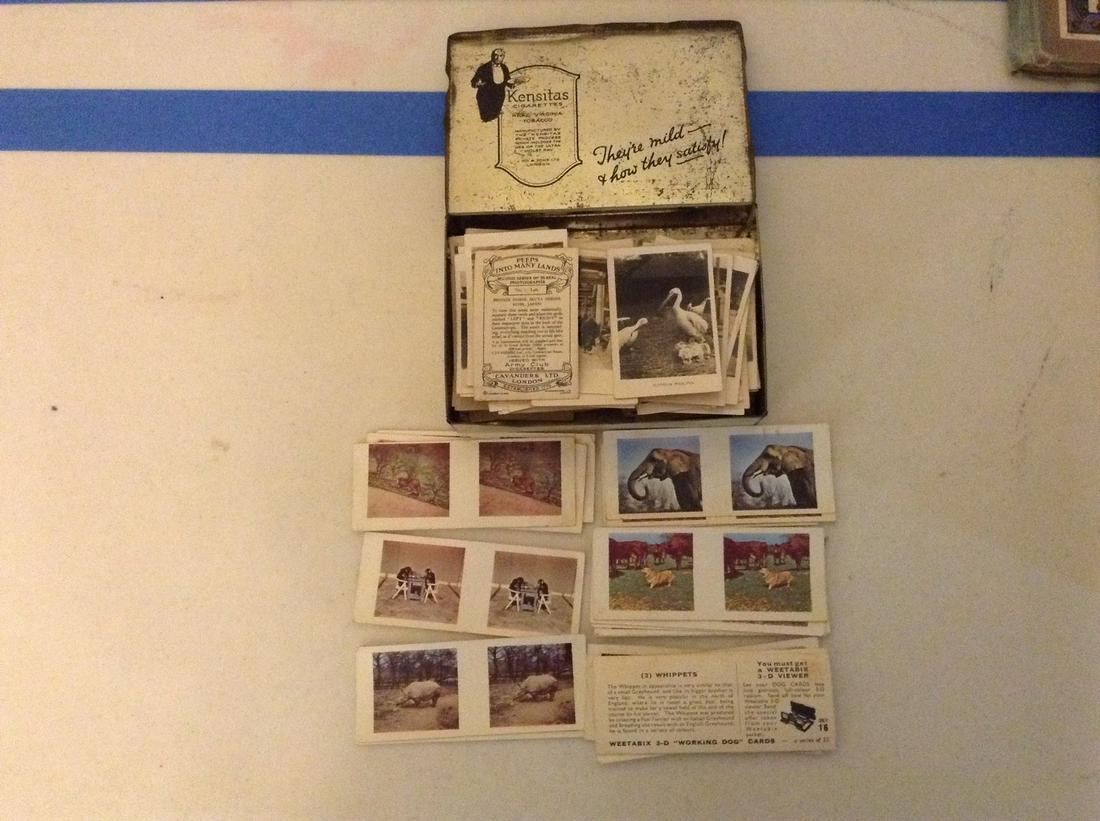 Lot of Weetabix 3D viewer cards and Army Club (1 of 1)
