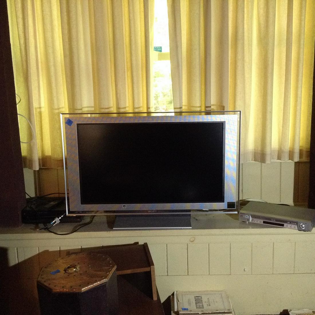 Sony Flat Screen TV, DVD player VHS player (1 of 1)