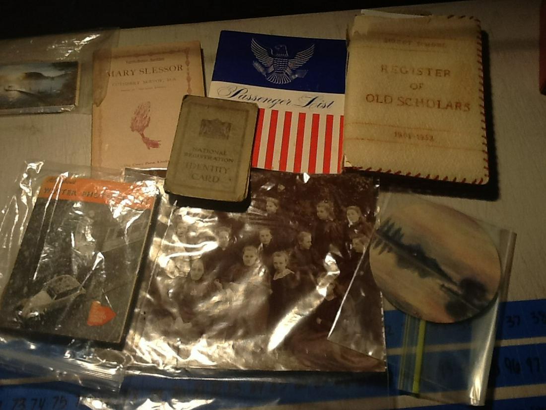 Lot of vintage ephemera (1 of 1)