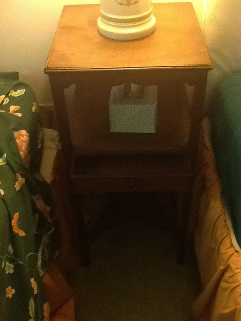 MCM wooden night stand 30" x 14" x 14": MCM wooden night stand 30" x 14" x 14"