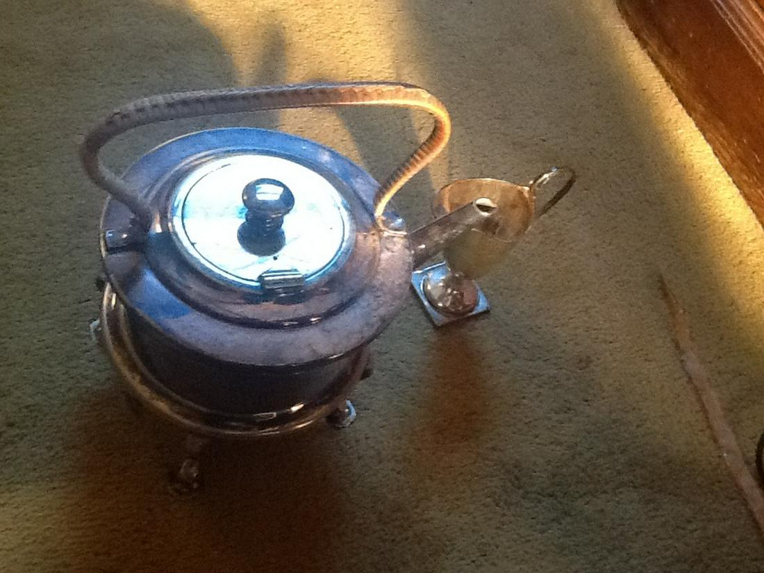 Silver teapot: Silver teapot