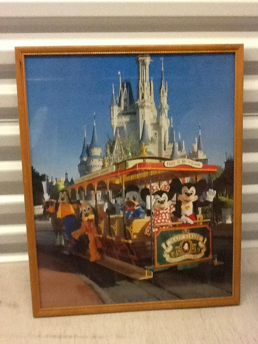 Framed Disney poster (1 of 1)