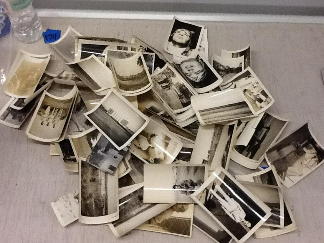 Large lot of Black and White WWII photos with places,: Large lot of Black and White WWII photos with places, dates, and units on the back