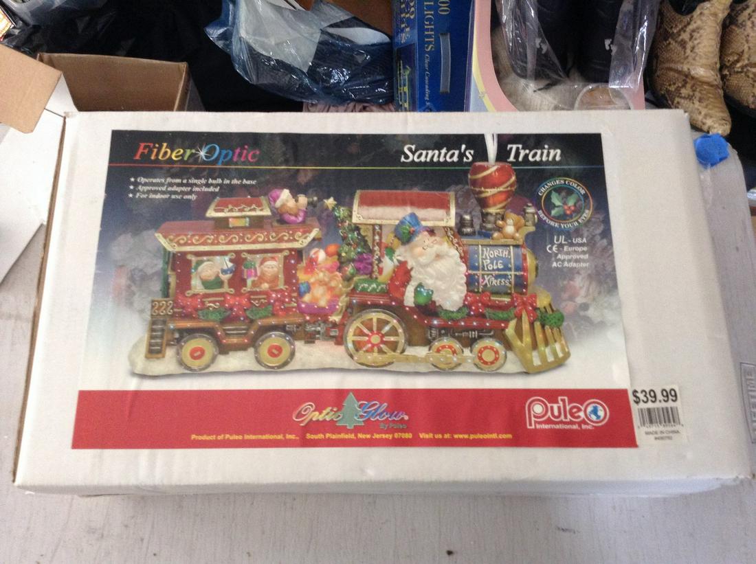 Fiber Optic Santa Train in the box (1 of 1)