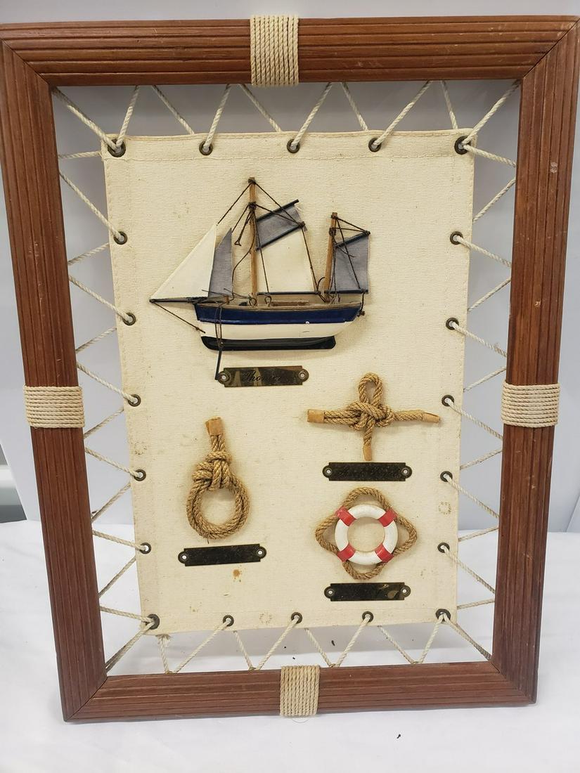 Framed nautical knots: Framed nautical knots