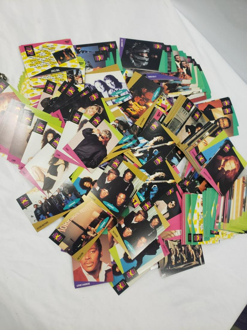 Large lot of Superstar trading cards - Jimi Hendrix,: Large lot of Superstar trading cards - Jimi Hendrix, The Doors, and more