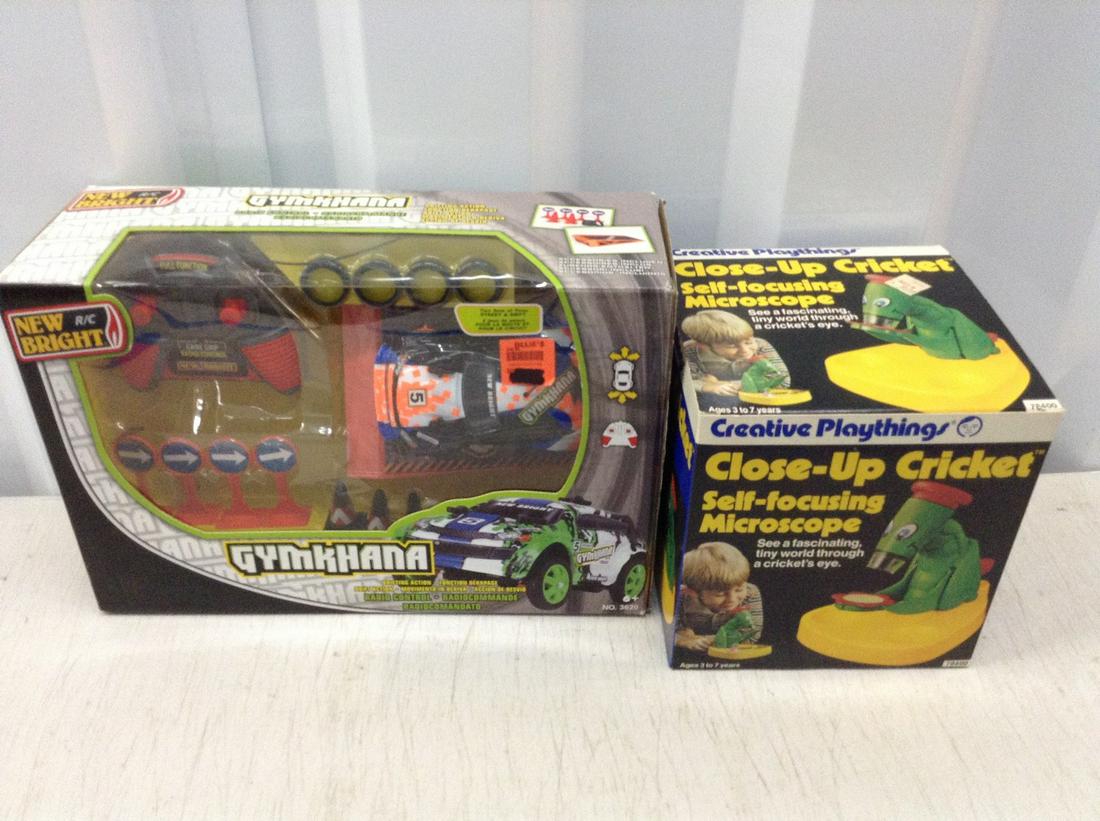 New Bright Gymkhana car new in box and Close-Up Cricket (1 of 1)