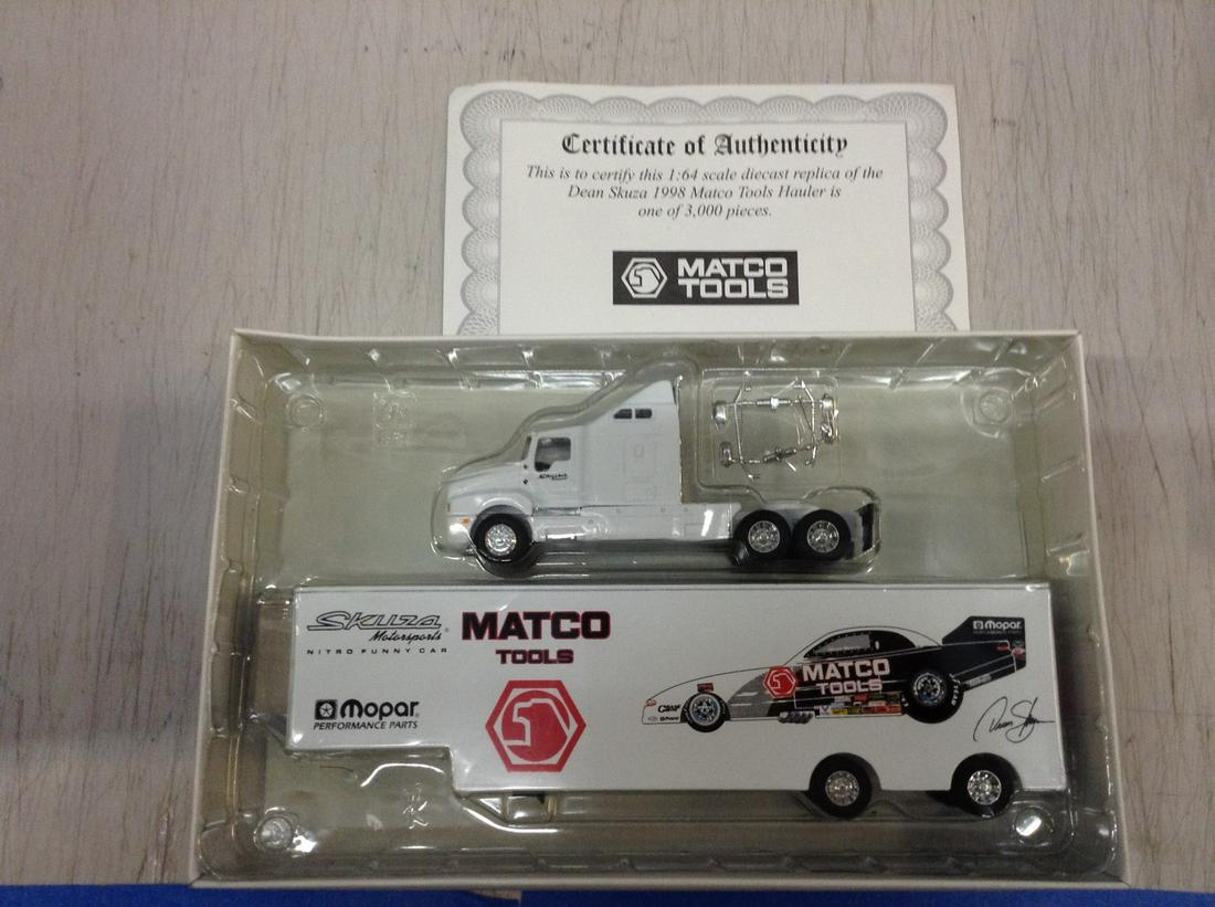 Matco Tools Collectable Series with COA car in box: Matco Tools Collectable Series with COA car in box