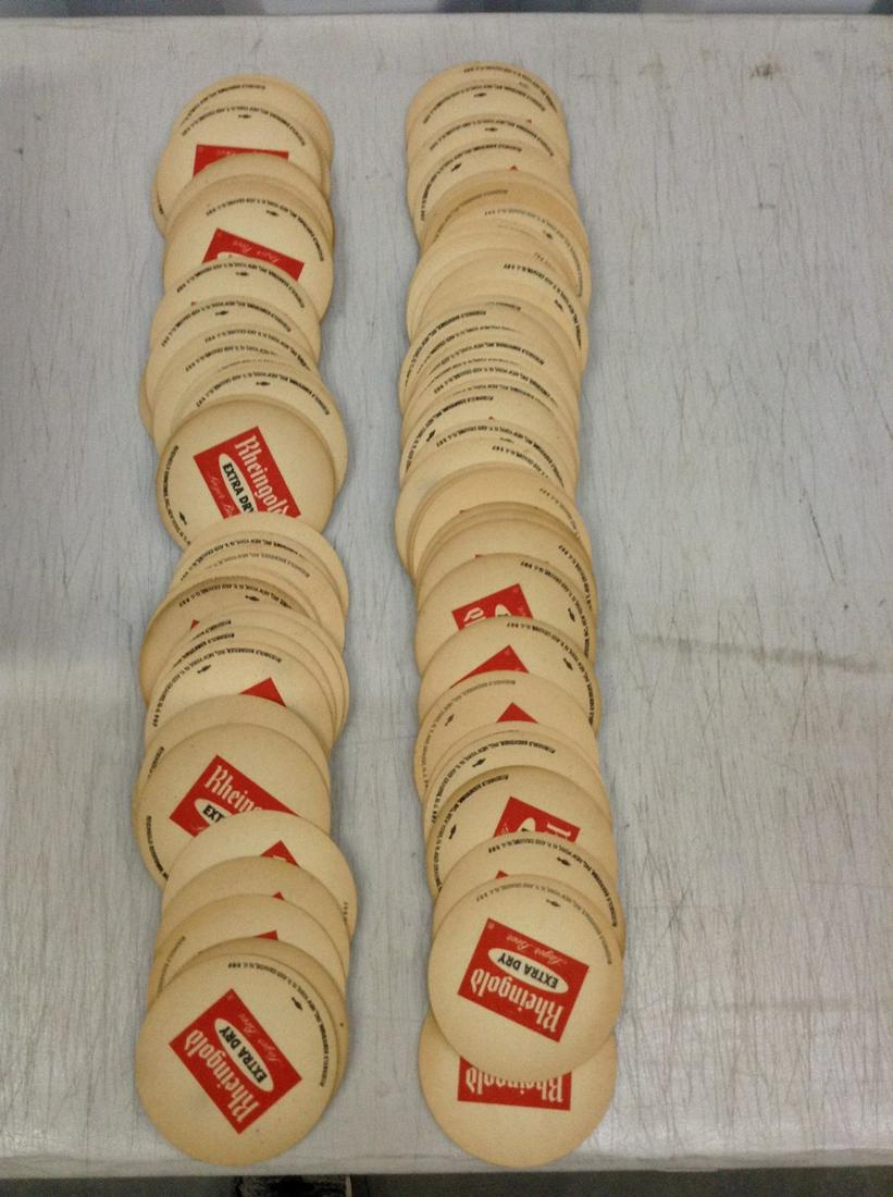 Lot of Rheingold Extra Dry coasters (1 of 1)