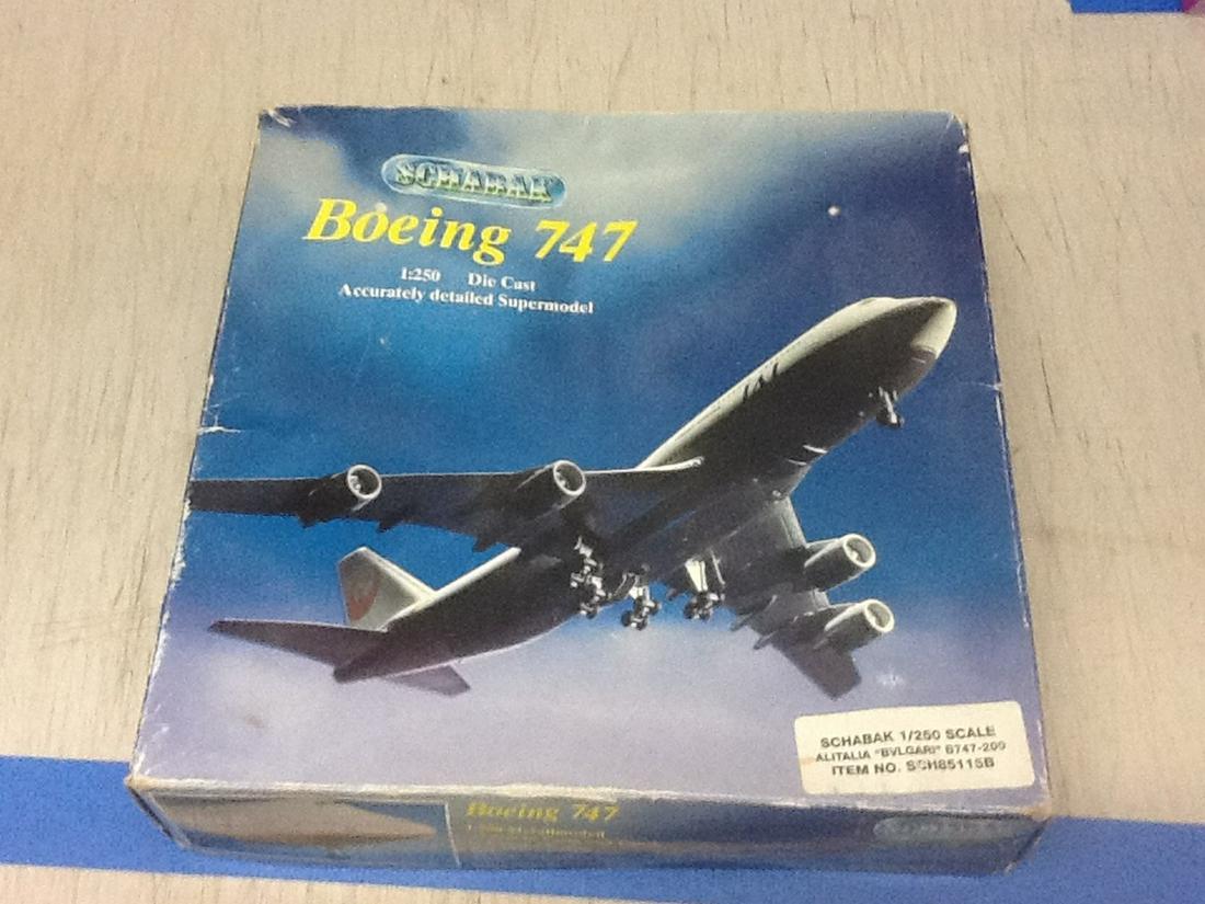 Schabak Boeing 747 diecast model: Schabak Boeing 747 diecast model
