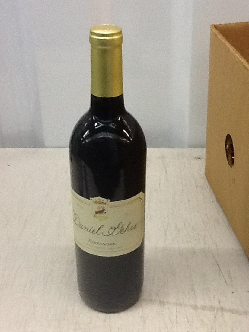 Daniel Gehrs 2005 Zinfandel: Any contents in bottle is Free; You are bidding on the bottle & unbroken tax stamp