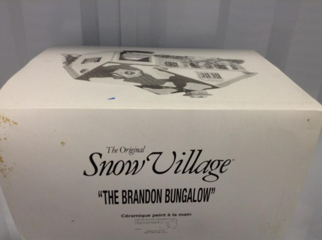 department 56 snow village no damage: department 56 snow village no damage