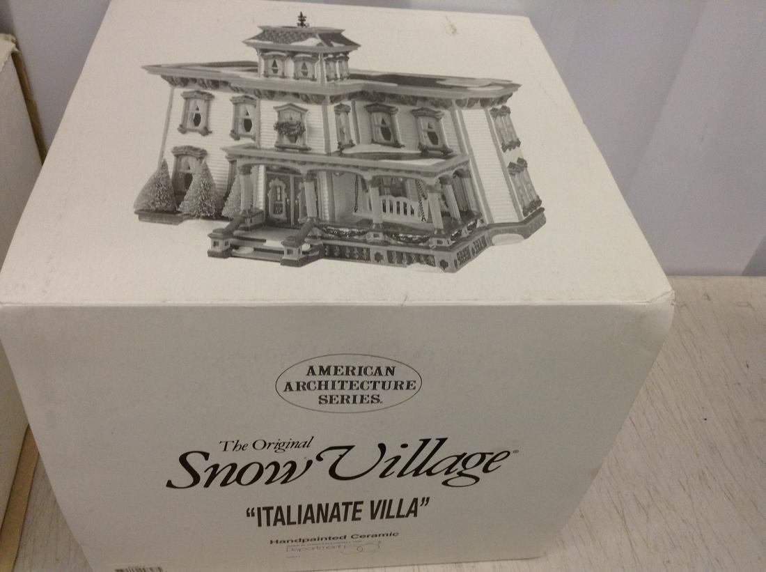 department 56 snow village no damage: department 56 snow village no damage