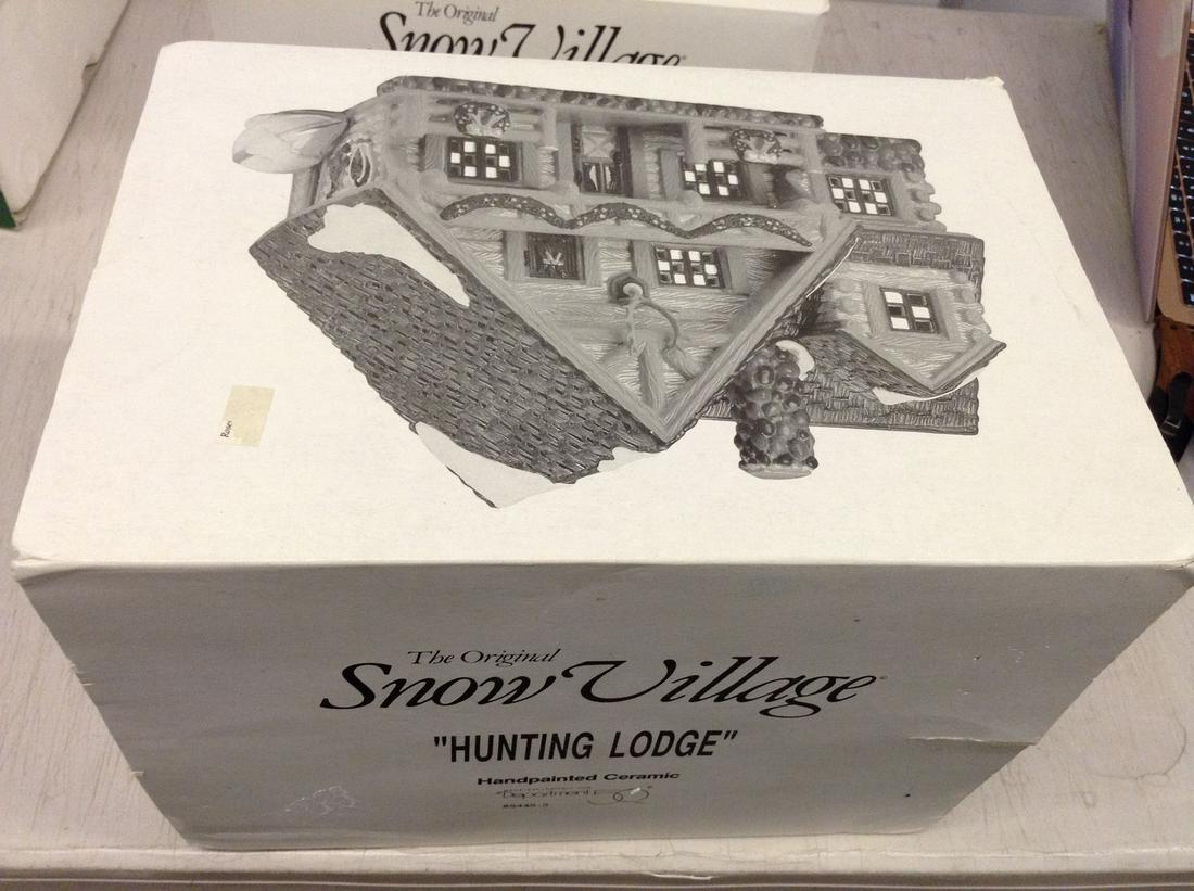department 56 snow village no damage: department 56 snow village no damage
