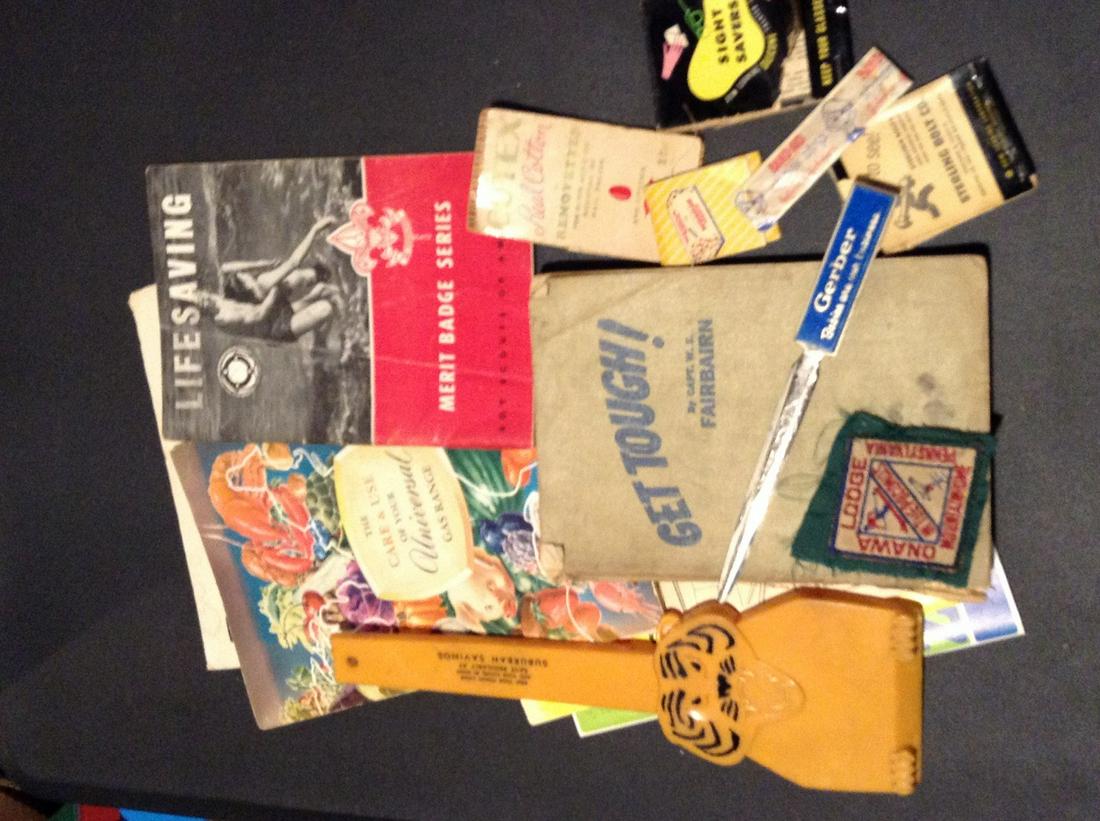 Lot of Vintage Advertising and Ephemera (1 of 1)