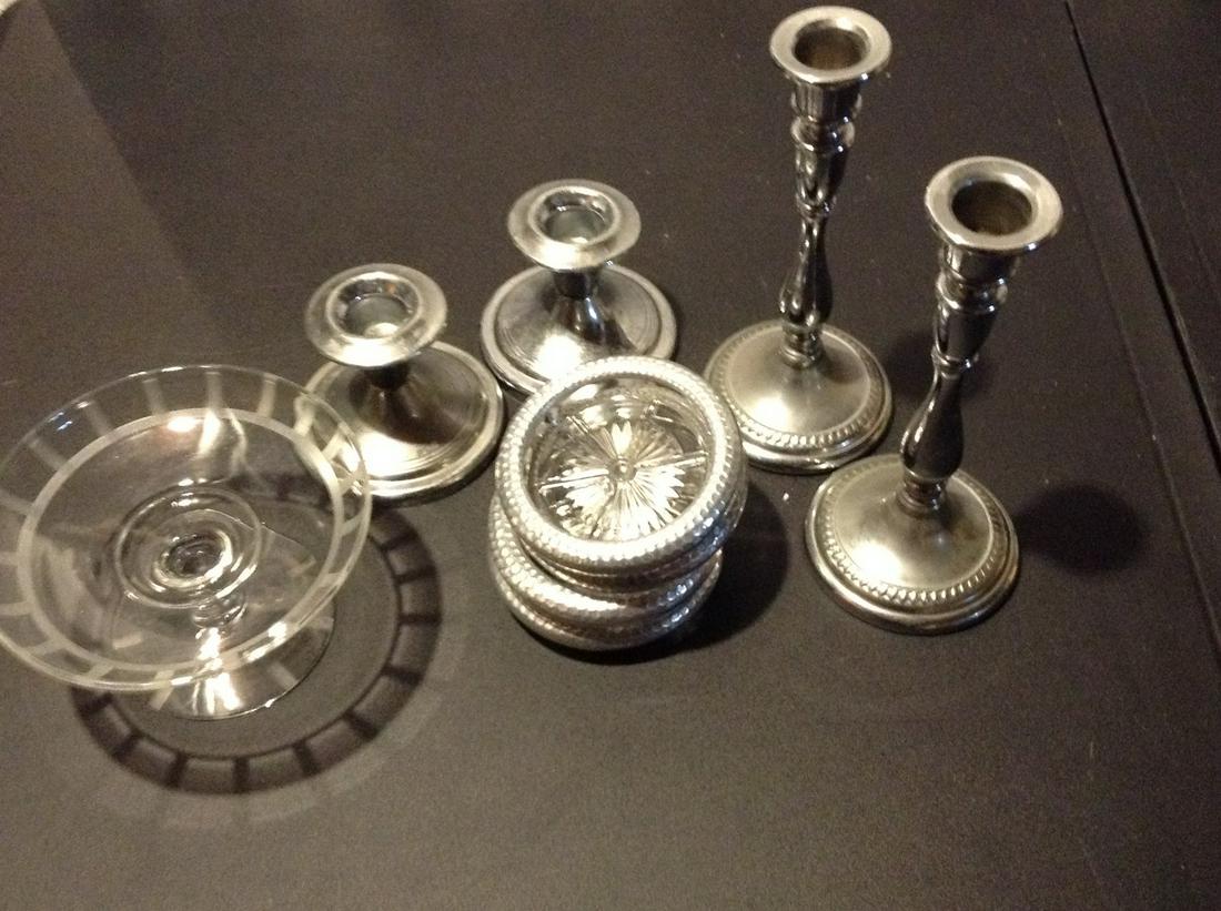 Coasters, Candle sticks and morre: Coasters, Candle sticks and morre