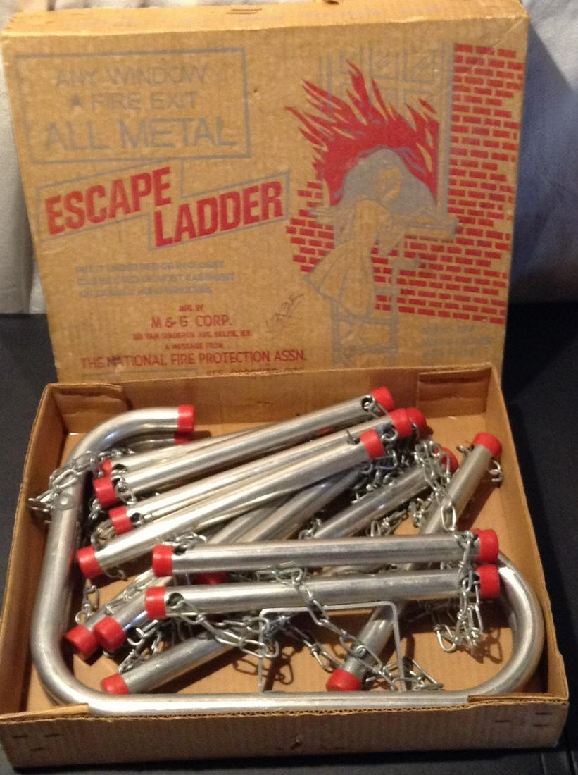 Vintage Escape Ladder (1 of 1)