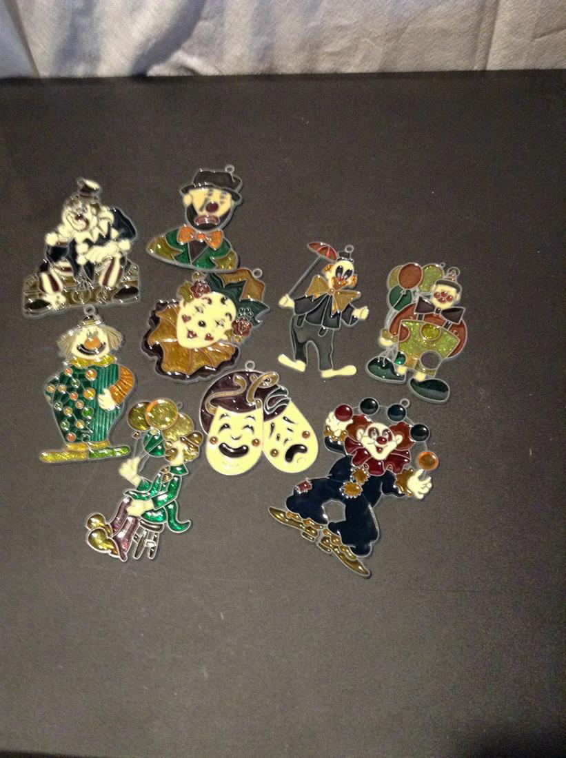 Large Amount of Clown Suncatchers: Large Amount of Clown Suncatchers