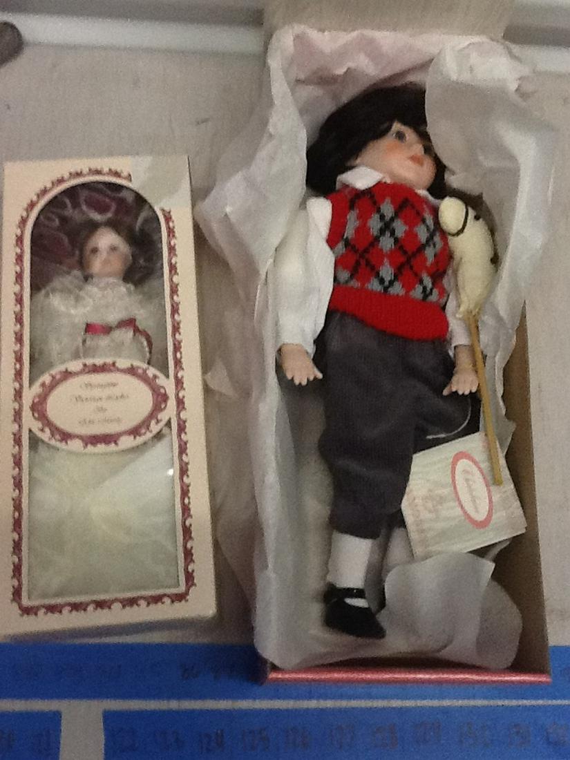 Chatelaine and Springtime Victorian Ladies by Elsie: Chatelaine and Springtime Victorian Ladies by Elsie Massey doll in boxes